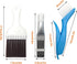 3 Styles Air Conditioner Condenser Fin Cleaning Brush, Premium Stainless Steel Fin Comb, Refrigerator Coil Cleaning Whisk Brush and Multifunction ...