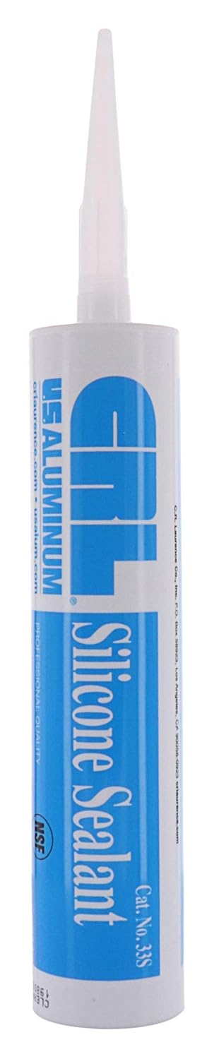 CRL 33S Translucent White Silicone Sealant...