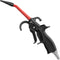 Air Blow Gun 290 Max PSI Air Blower for Compressor, 1/4" Air Inlet Air Nozzle Blow Gun Air Flow Trigger, Air Blower Gun with Rubber Tip Adapt to A...