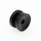 20Pcs Black Circular Ring Corner Post Electric Fence Insulator, Polyrope Insulator for Electric Fence Wire...