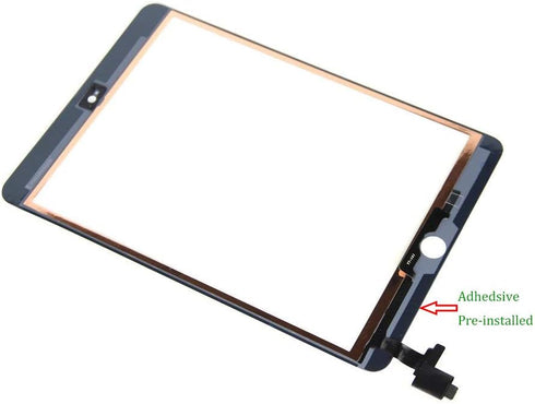 White Replacement 7.9" Touch Screen Digitizer Glass for IPAD Mini 3 3rd Genreation A1599 A1600 IC Connector Without Home Button Repair Kit...
