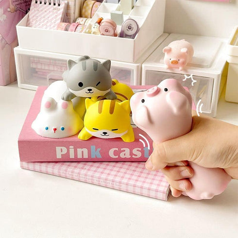 Cute Wrist Rest Support for Mouse Computer Arm Rest for Desk Ergonomic Kawaii Office Supplies Slow Rising PU Mouse Pad (Pink Pig)...