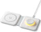 ESSAGER 2 in 1 Foldable Wireless Charger for iPhone 15/14/13/12/11 Series, Magnetic Wireless Charging Station, Travel Wireless Fast Charging Pad f...