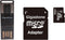 Gigastone GS-4IN1600X64GB-R Prime Series microSD Card 4-in-1 Kit (64GB)...