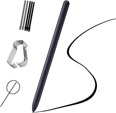 Galaxy Tab S8 Ultra, S8 Plus, S8 Stylus Pen Replacement for Samsung Galaxy Tab S8, S8plus, S8 Ultra S Pen + Tips/Nibs+ Card pin (Without Bluetooth...