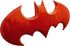 Fan Emblems Batman 3D Car Badge - 1989 Batwing Logo (Red Chrome: 3.8 x 1.8 x 0.2 inches)...