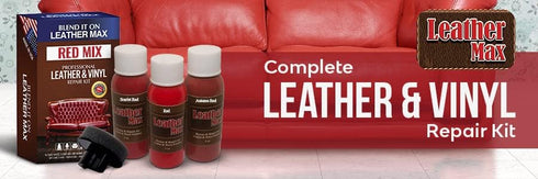 Leather Max Quick Blend Refinish and Repair Kit, Restore Couches, Recolor Furniture & Repair Car Seats, Jackets, Sofa, Boots / 3 Color Shades to B...
