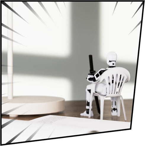 T13 Action Figure,T13 Action Figure Dummy13,3D Printed Multi-Jointed Movable,Creative Gifts for Kids and Adults (White)...