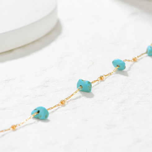 Valloey Rover Chain Anklet Handmade 14K Gold Plated Dainty Boho Beach Cute Ankle Bracelet Adjustable Evil Eye Layered Dangle Coins Foot Chain for ...