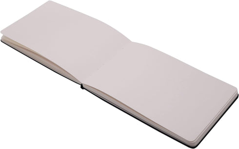 Amazon Basics - Hardcover Art Sketchbook L Size 5.25" x 8.25", 72 Sheets, Black...
