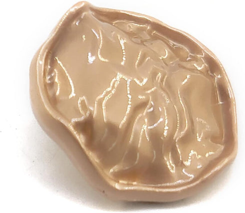 Golden Decorative Irregular Sewing Shank Buttons 20 Pcs - 18mm, 23/32"...