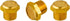 Quickun Pneumatic Muffler Silencer, 1/8” Male Thread Brass Air Exhaust Muffler Sintered Bronze Mufflers (Pack of 3)...