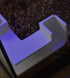Aquarium Underground Tunnel | Fish & Shrimp Hideout for Aquariums | Unique Underground Viewing Tunnel | Made in USA (Corner Tunnel, White)...