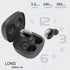 Kamon K30 Wireless Earbuds with Wireless Charging Case, Bluetooth 5.1, Touch Control Waterproof, in Ear Stereo Headphones Built in Mic Headset Pre...
