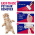 ModerniZed Pet Hair Remover - Reusable Cat and Dog Hair Remover for Furniture, Couch, Carpet, Car Seats or Bedding - Portable, Multi-Surface Lint ...