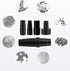 Universal Vacuum Hose Adapter Kit Reducer Attachment Set,Shop Vac Vacuum Hose Adapter 1 1/2 to 1 1/4 inch, 1 3/8 inch to 1 1/4 inch...