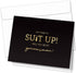 Hat Acrobat Groomsman Proposal Cards 8 Will You Be My Groomsman and 2 Best Man Cards with Envelopes | Set of 10 Black and Gold Groomsmen Cards, Pe...