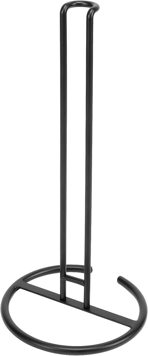 NearMoon Paper Towel Holder/Stand Dispenser, Sturdy, All Metal, Standard or Jumbo-Sized for Kitchen Countertop, Farmhouse, Living Room (1 Pack, Ma...