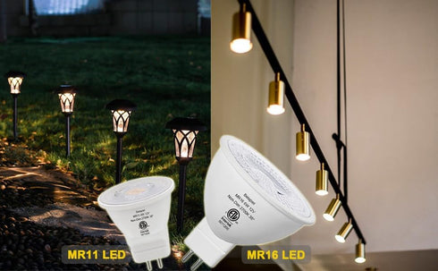 Beispiel MR11 Gu4.0 Bi-pin LED Light Bulb 4W 12VAC/DC Warm White 2700K for Outdoor Landscape Lighting Recessed Track Lights, Pack of 4...