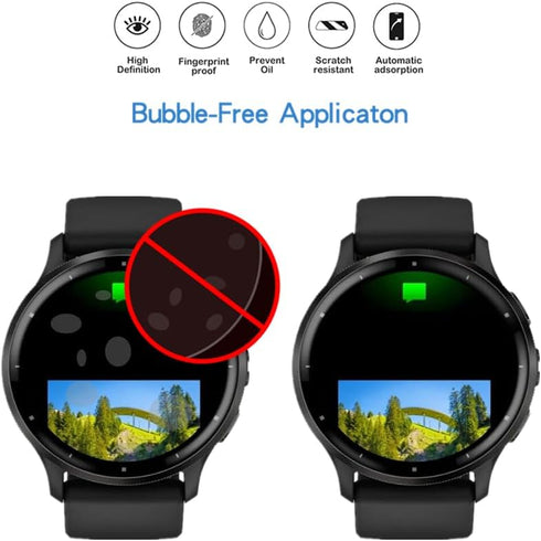 Compatible for Garmin Venu 3 Screen Protector, HD Full Coverage TPU Protective Film Compatible for Venu 3 Smartwatch (3PCS)...
