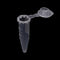 0.5ml Microcentrifuge Tubes with Snap Cap, Polypropylene Graduated, 1000 Pcs Sterilized Clear Plastic Small Vials with Caps for Sample Storage wit...