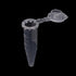 0.5ml Microcentrifuge Tubes with Snap Cap, Polypropylene Graduated, 1000 Pcs Sterilized Clear Plastic Small Vials with Caps for Sample Storage wit...