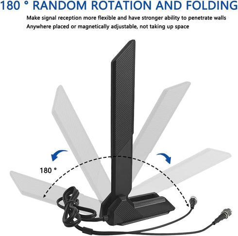 ZAHARA Replacement for MSI MPG Z390 Z490 Z590 Z690 Z790 X570 CARBON EKX WIFI MOVING ANTENNA WIFI 6E...