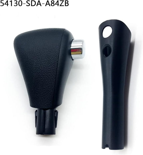 Car Automatic Gear Shift Knob Handle 54130-SDA-A84ZB,6 Speed Shift Lever Shifter Knobs Fit for 2003-2005 Honda Accord(Black)...
