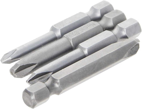 Utoolmart Y Shape Screwdriver Bits, Y1+Y2+Y3+Y4 Magnetic Y Shape Head Magnetic Screw Driver Bit, with 1/4 Inch Hex Shank, 50mm Length S2 Steel Scr...