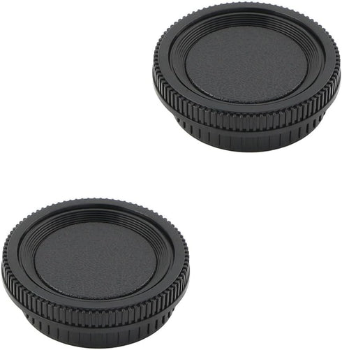 2 Pack Rear Lens Cap and Camera Body Cap Cover Kit for SR-1 SR-2 SR-7 SR-T 101 XK XM X-1 XE-5 XE XE-1 XE-7 XD XD-7 XD-11 XG XG-7 XG-M X-300 X-370 ...