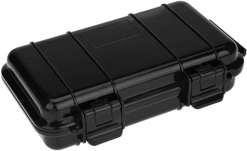 Outdoor Shockproof Waterproof Containers Storage Box, Small Hard Outdoor Camera Carrying Case, ABS Portable Travel Shockproof Pressure-Proof Seale...