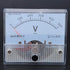 Square Analog Volt Pointer Needle Panel Meter AC Pointer Voltmeter 0-500V Scale Range Voltage Test Meter Detector Panel Meters...