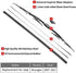Replacement for Jeep Wrangler Windshield Wiper Blades - 15"+15" Front Window Wiper - fit 2007-2017 Vehicles - OTUAYAUTO Factory Aftermarket...
