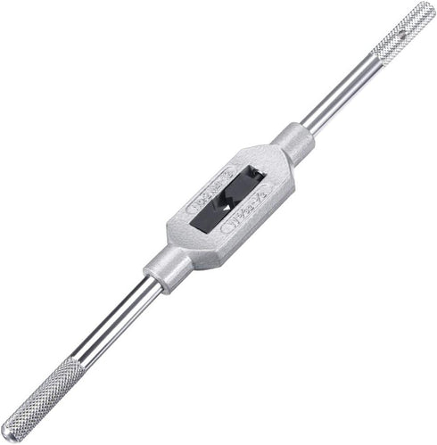 uxcell Adjustable Tap Wrench Handle, for Metric M4-M12 W5/32-1/2 Taps, Thread Tap Holder Reamer Hand Tapping Tool for Machinist Repair, Tool Steel...