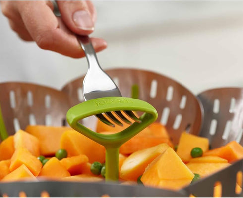 Joseph Joseph - 45033 Joseph Joseph Bloom Stainless-Steel Steamer Basket Folding, One-Size...