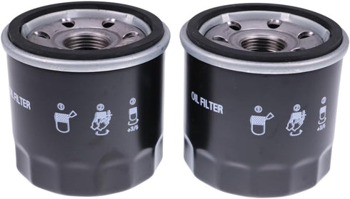 2PCS Oil Filters 15410-MFJ-D02 15410-MFJ-D01 Compatible with Honda Aquatrax F12 F12X R12 R12X...