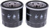 2PCS Oil Filters 15410-MFJ-D02 15410-MFJ-D01 Compatible with Honda Aquatrax F12 F12X R12 R12X...