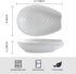 Spoon Rest for Stove Top, 5.7 Inch Ceramic Spoon Holder for Countertop, Farmhouse Utensil Rest for Kitchen Counter Decor, Cute Porcelain Spoon Res...