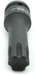 TEMO IP70 3 Inch Long Black Impact Torx Plus 6 Point Socket Bit 1/2 Inch Square Drive Auto Repair Tool...