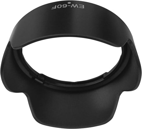 EW-60F Lens Hood for Canon RF-S 18-150mm F3.5-6.3 is STM on EOS R7 R10 Camera(for Accessories),EF-M 18-150mm f/3.5-6.3 is STM on M6 M100,Hxdzieory...