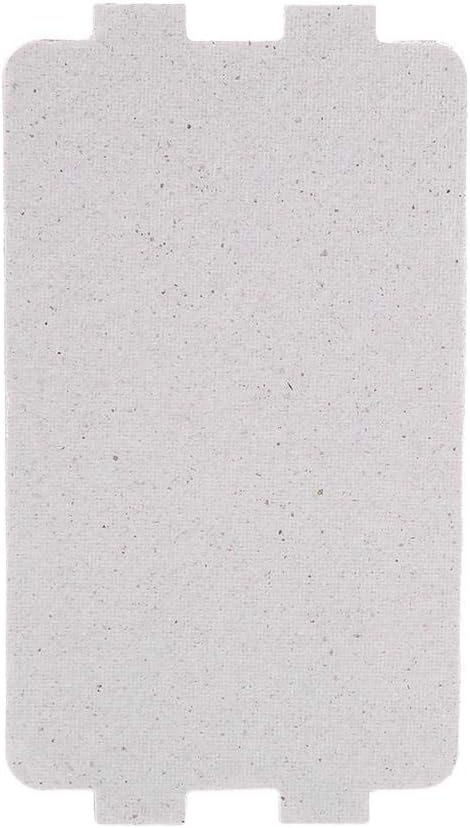 Microwave Oven Mica Plate Sheet, 5Pcs Microwave Waveguide Cover Silver Replacement for Kitchen Microwave Oven (4.6 X 2.5 Inch)...