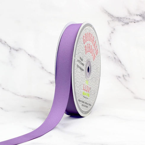 Creative Ideas 7/8-Inch Solid Grosgrain Ribbon, 50-Yard, Lavender...