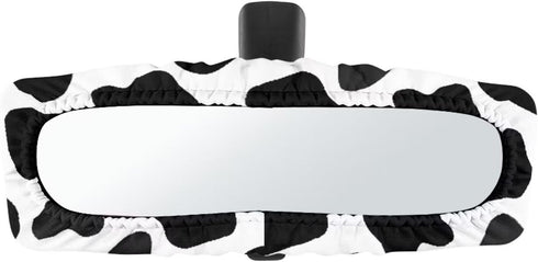 Cow Pattern Universal Cars Mirror Cover for Rear View Auto Back View Mirror Protector Anti Dust and Fingerprints Fit Most Vehicle...