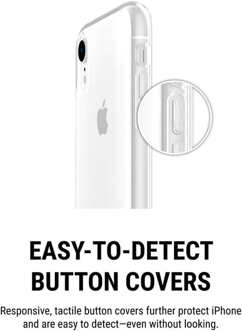 Incipio NGP Translucent Case for iPhone iPhone XR (6.1") with Flexible Shock-Absorbing Drop-Protection - Clear...