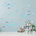 Fish Wall Decals - Ocean & Kids Peel & Stick Removable Wall Stickers for Nursery Room Decor...