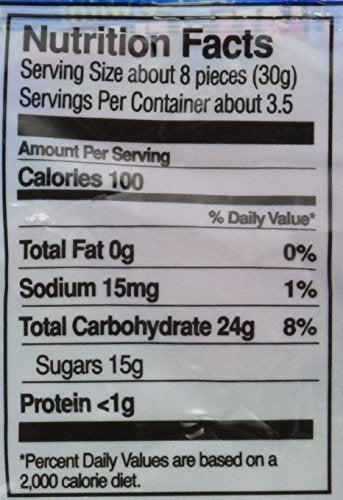 Rips Strawberry and Greenapple Licorice Pieces, 4 Ounce Bags, 2-bags...
