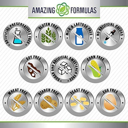 Amazing Formulas Vitamin D3 in Coconut Oil Supplement | 5000 IU | 360 Softgels | Non-GMO | Gluten-Free | Made in USA...