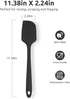 U-Taste 11.38" Silicone Baking Spatula: 480ºF Heat Resistant Food Grade Flexible Rubber Kitchen Bowl Scraper, Seamless Pastry Spreader for Mixing ...