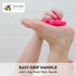 Big Bee, Little Bee - Kids Original ScrubBEE, 100% Silicone Childrens Bath Scrubber, Promotes Effective Independent Hand & Body Washing, As Seen o...