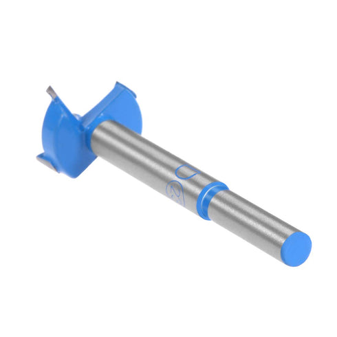 uxcell Forstner Drill Bits 23mm, Tungsten Carbide Wood Hole Saw Auger Opener, Woodworking Hinge Hole Drilling Boring Bit Cutter (Blue, Gray)...